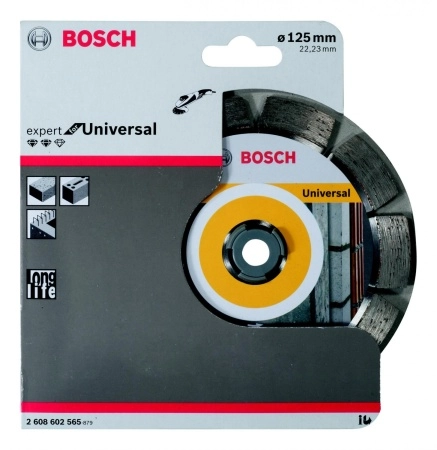 Алмазный диск BOSCH EXPERT FOR UNIVERSAL 125X22 (2608602565) Ф125х22мм универсальный