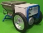 фото шнековый растворонасос stirex mp220, 3 kw / 220v 1ph на мобильной раме с панелью управления и с частотным преобразователем
