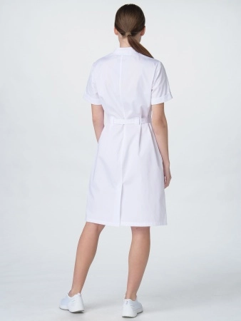 фото халат женский сансара-005 (тк.смесовая,160) medline, белый