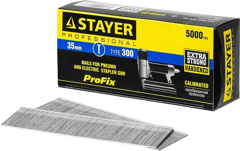 фото гвозди для степлера stayer 31530-35 35 1х1.25 х 5000 шт.